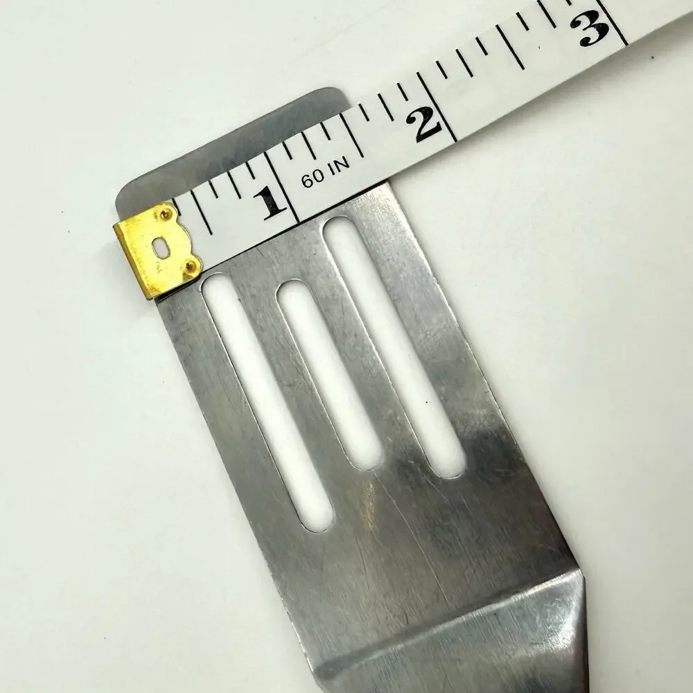 Mini 8 inch Spatula Stainless Steel Made In Japan Wooden Handle Vintage